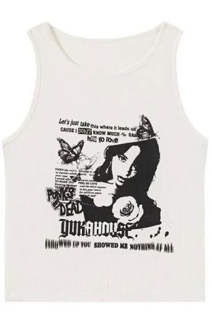 Style Core Aesthetics, New Style Trends - Downtown Aesthetic Ribbed Top