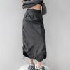 Style Core Aesthetics, New Style Trends - Drawstring Parachute Midi Skirt
