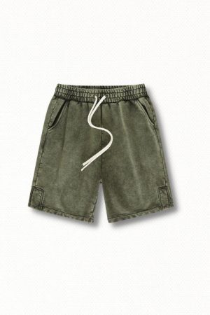 Style Core Aesthetics, New Style Trends - Drawstring Waist Loose Shorts