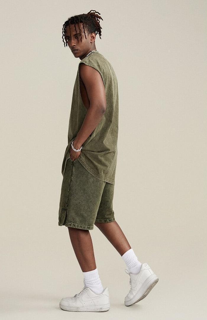 Style Core Aesthetics, New Style Trends - Drawstring Waist Loose Shorts Style Core Aesthetics, New Style Trends - Drawstring Waist Loose Shorts