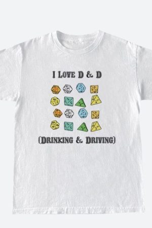 Style Core Aesthetics, New Style Trends - Drinking & Driving Tee
