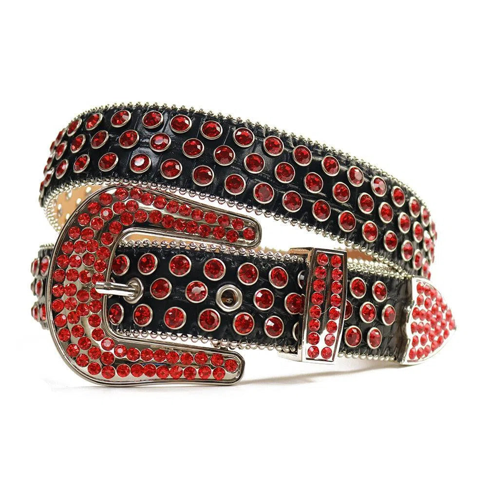 Style Core Aesthetics, New Style Trends - Drip Belt - Dark Red