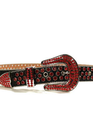 Style Core Aesthetics, New Style Trends - Drip Belt - Dark Red