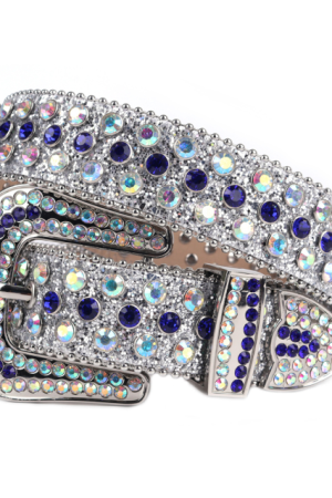 Style Core Aesthetics, New Style Trends - Drip Belt - Silver Blue