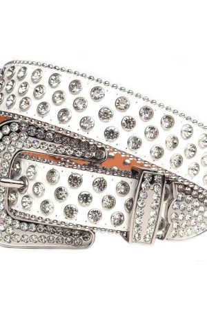 Style Core Aesthetics, New Style Trends - Drip Belt - White