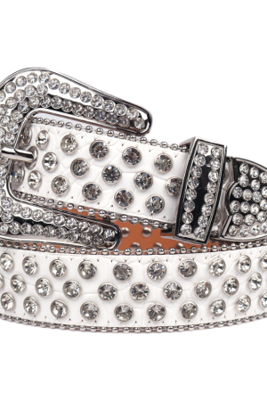 Style Core Aesthetics, New Style Trends - Drip Belt - White