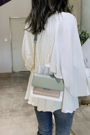 Style Core Aesthetics, New Style Trends - Elaya | Sac Bandoulière Classique Chic