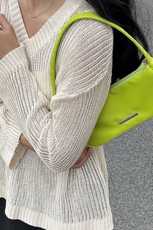 Style Core Aesthetics, New Style Trends - Elina | Mini Sac Baguette Nylon