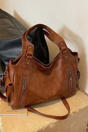 Style Core Aesthetics, New Style Trends - Elvya | Sac à Main de Cours à Zip