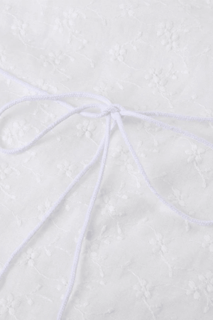 Style Core Aesthetics, New Style Trends - Embroidered Bow Lace Stitching Tank Top