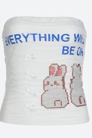 Style Core Aesthetics, New Style Trends - Everything Will Be Ok Tube Top