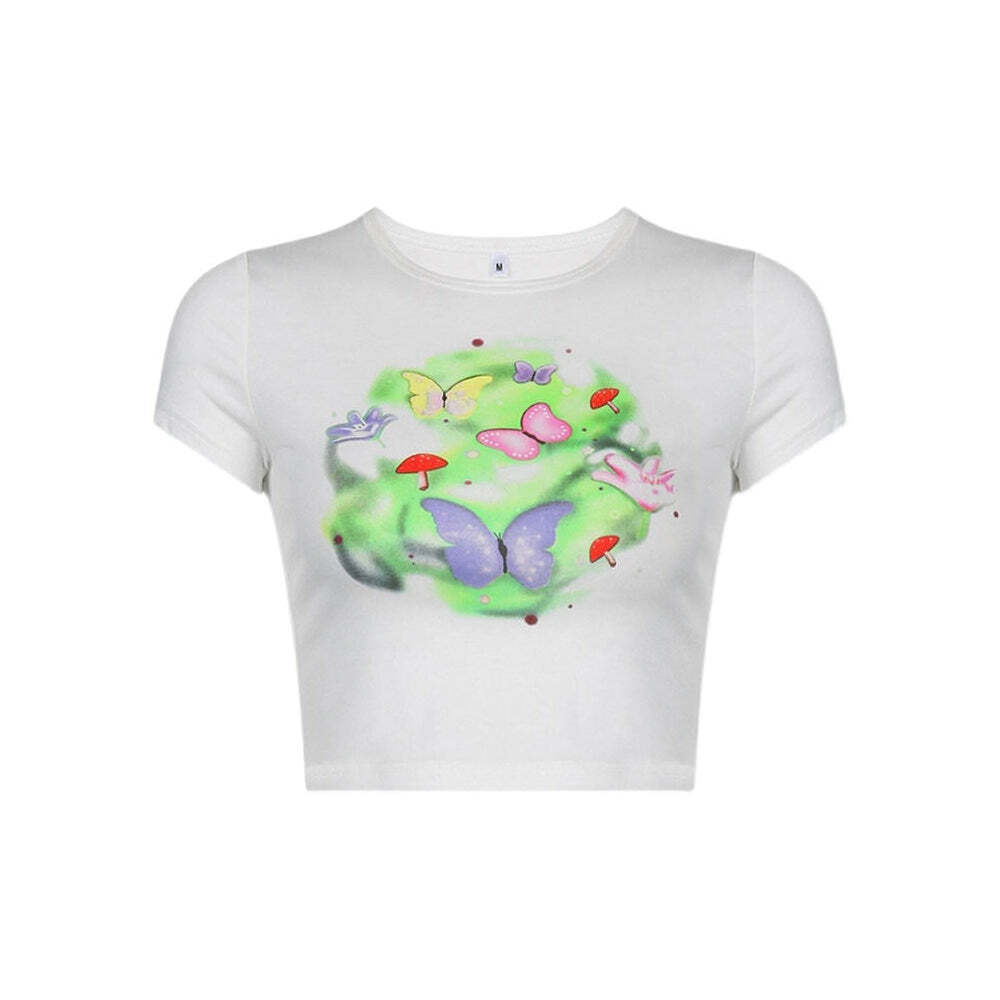 Style Core Aesthetics, New Style Trends - Fairy Garden Crop Top