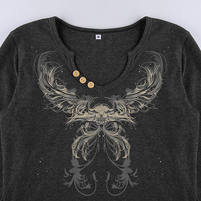 Style Core Aesthetics, New Style Trends - Fairy Grunge Aesthetic Crop Top Style Core Aesthetics, New Style Trends - Fairy Grunge Aesthetic Crop Top