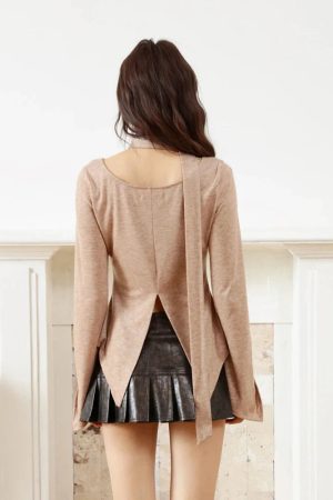 Style Core Aesthetics, New Style Trends - Fairy Grunge Butterfly Open Front Top