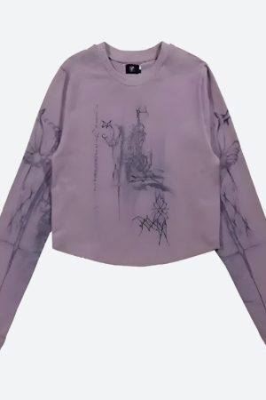 Style Core Aesthetics, New Style Trends - Fairy Grunge Sigilism Top