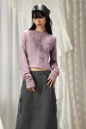 Style Core Aesthetics, New Style Trends - Fairy Grunge Sigilism Top