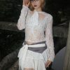 Style Core Aesthetics, New Style Trends - Fairycore Cut Out Lace Top