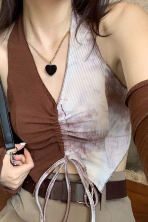 Style Core Aesthetics, New Style Trends - Fairycore Halter Top & Gloves Set