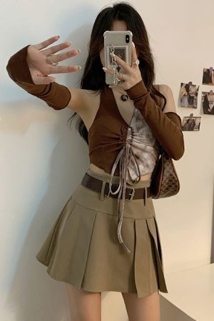 Style Core Aesthetics, New Style Trends - Fairycore Halter Top & Gloves Set