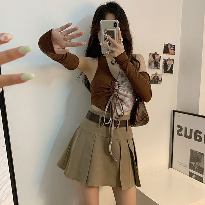 Style Core Aesthetics, New Style Trends - Fairycore Halter Top & Gloves Set Style Core Aesthetics, New Style Trends - Fairycore Halter Top & Gloves Set