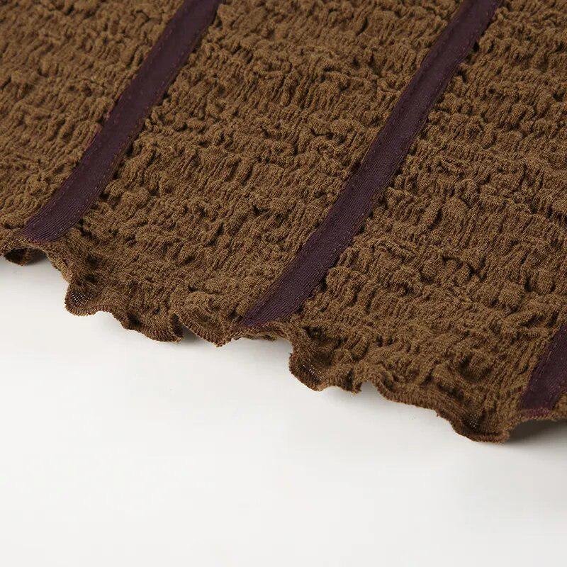 Style Core Aesthetics, New Style Trends - Fairycore Lace Detailed Shirred Top Style Core Aesthetics, New Style Trends - Fairycore Lace Detailed Shirred Top