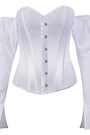 Style Core Aesthetics, New Style Trends - Fairycore Long Sleeve Corset Top