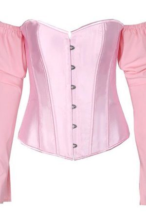 Style Core Aesthetics, New Style Trends - Fairycore Long Sleeve Corset Top