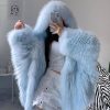 Style Core Aesthetics, New Style Trends - Faux Fur Hooded Jacket