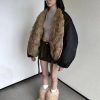 Style Core Aesthetics, New Style Trends - Faux Fur Puffer Jacket