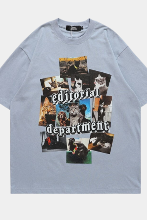 Style Core Aesthetics, New Style Trends - 'Feline' T shirt