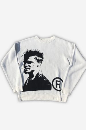 Style Core Aesthetics, New Style Trends - 'Fight Club' Knit Sweater