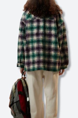 Style Core Aesthetics, New Style Trends - Flannel Shirt Jacket
