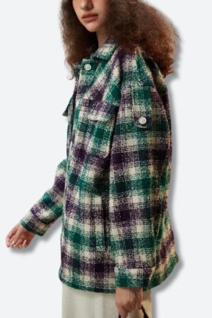 Style Core Aesthetics, New Style Trends - Flannel Shirt Jacket