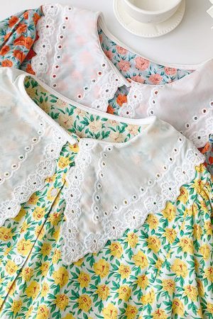 Style Core Aesthetics, New Style Trends - Floral Collar Shirt