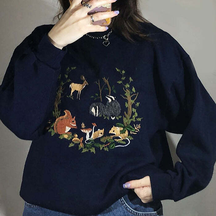 Style Core Aesthetics, New Style Trends - Forestcore Aesthetic Sweatshirt Style Core Aesthetics, New Style Trends - Forestcore Aesthetic Sweatshirt