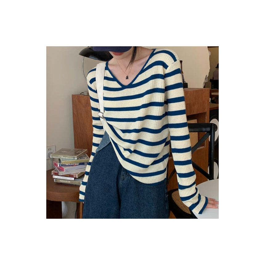 Style Core Aesthetics, New Style Trends - French Girl Ribbed Top