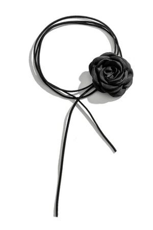 Style Core Aesthetics, New Style Trends - French Girl Rose Choker