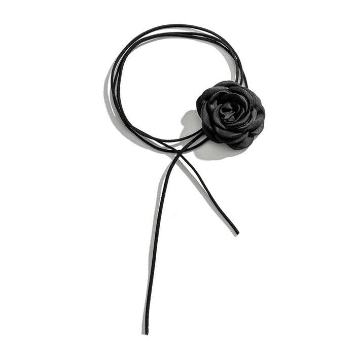 Style Core Aesthetics, New Style Trends - French Girl Rose Choker