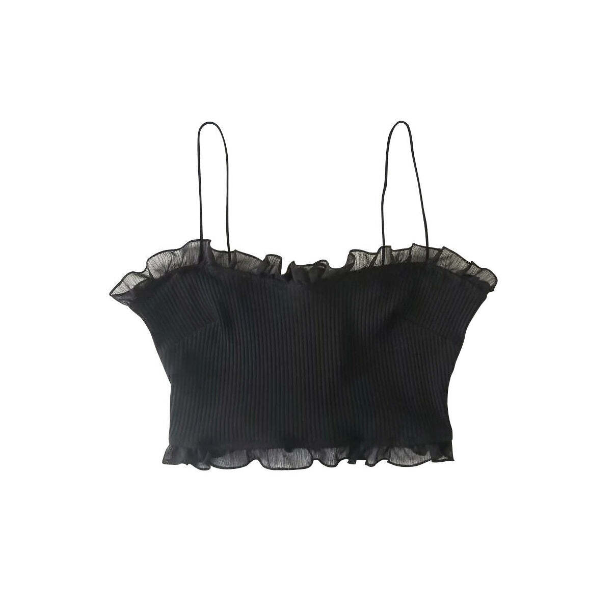 Style Core Aesthetics, New Style Trends - French Summer Ribbed Top Style Core Aesthetics, New Style Trends - French Summer Ribbed Top