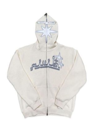 Style Core Aesthetics, New Style Trends - Full zip blanc