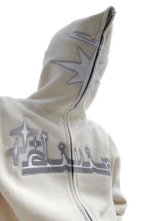 Style Core Aesthetics, New Style Trends - Full zip blanc