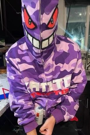 Style Core Aesthetics, New Style Trends - Full zip Ectoplasma