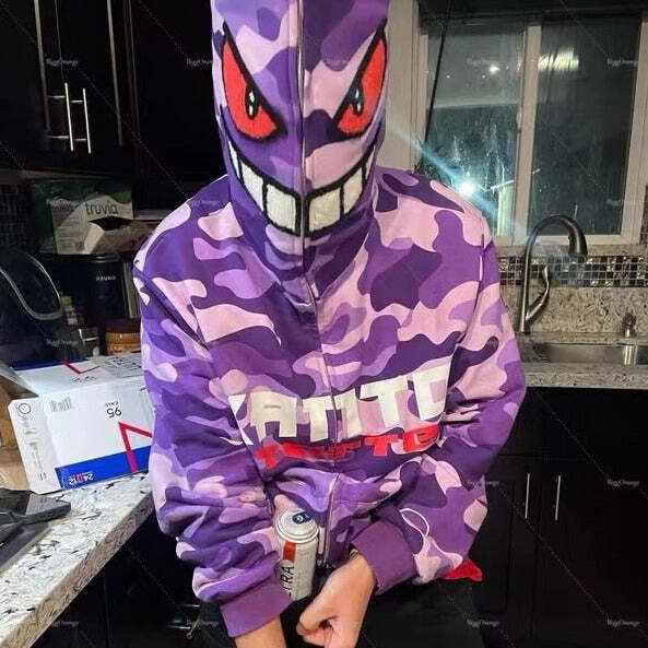 Style Core Aesthetics, New Style Trends - Full zip Ectoplasma