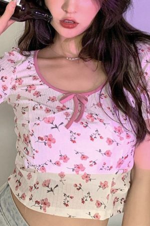 Style Core Aesthetics, New Style Trends - Garden Party Ribbed Top