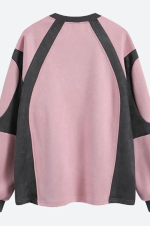 Style Core Aesthetics, New Style Trends - Geometric Shaped Graystar Sweatshirt