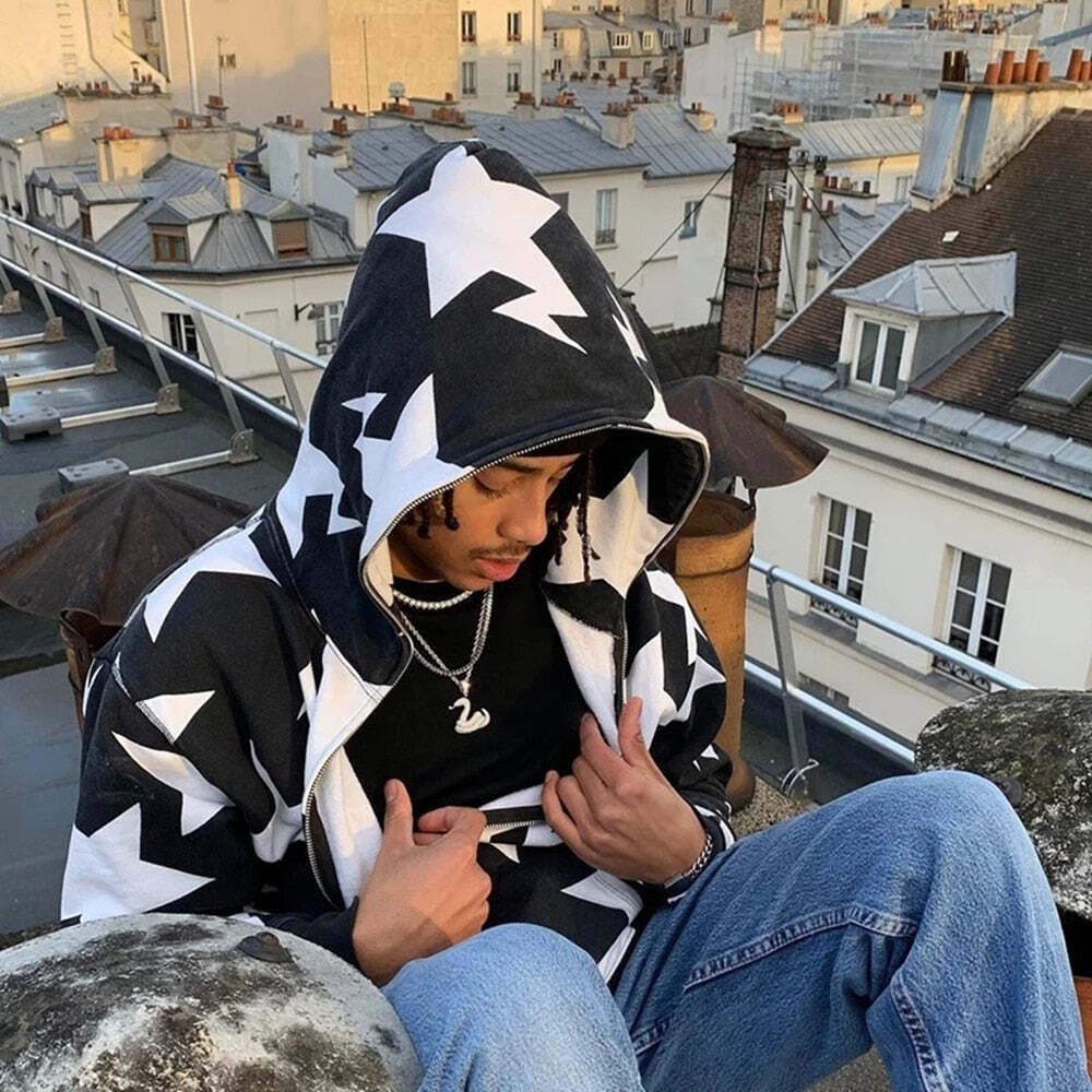 Style Core Aesthetics, New Style Trends - Gilet full zip y2k Style Core Aesthetics, New Style Trends - Gilet full zip y2k