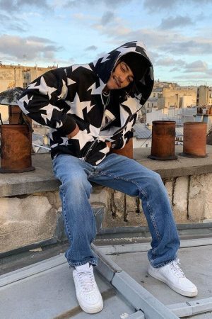 Style Core Aesthetics, New Style Trends - Gilet full zip y2k