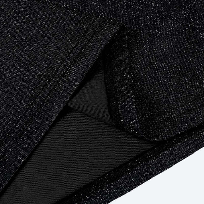 Style Core Aesthetics, New Style Trends - Glitter Backless Mini Dress Style Core Aesthetics, New Style Trends - Glitter Backless Mini Dress