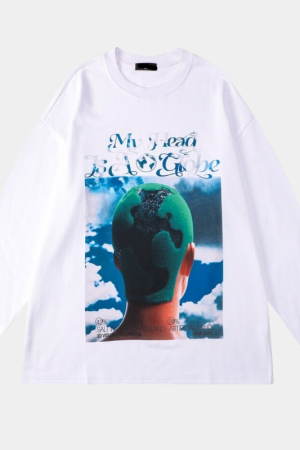 Style Core Aesthetics, New Style Trends - 'Globe' Sweatshirt