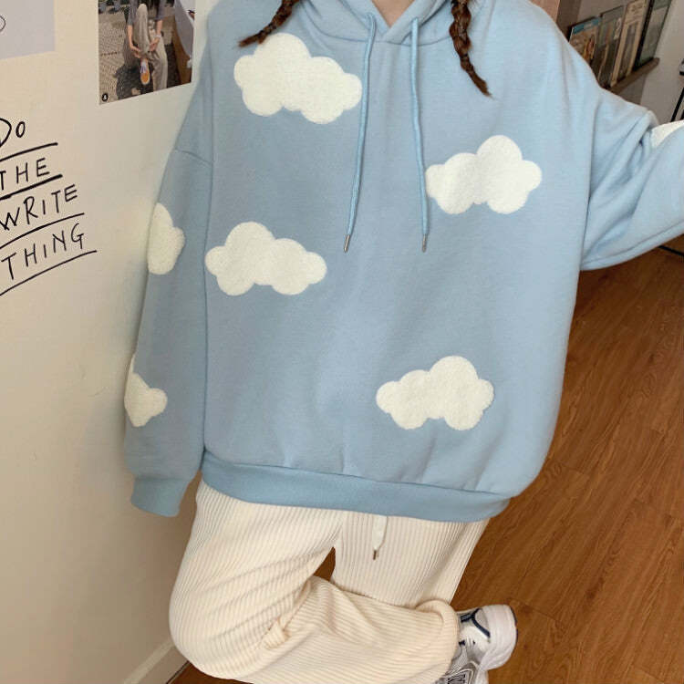 Style Core Aesthetics, New Style Trends - Gone Dreaming Cloud Hoodie Style Core Aesthetics, New Style Trends - Gone Dreaming Cloud Hoodie